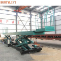electric hydraulic cargo lift table/small stationary scissor lift